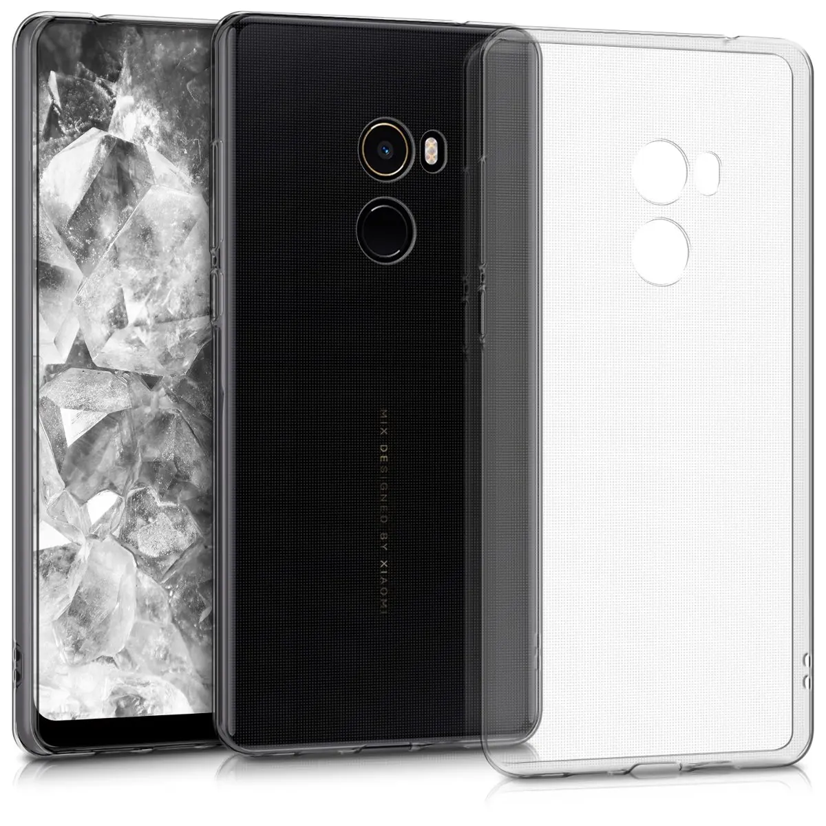 Прозрачная мягкая ТПУ Силиконовая задняя крышка для Xiaomi mi x/mi x Pro 6,4 чехол для телефона 360 противоударный бампер mi xPro прозрачный гелевый корпус