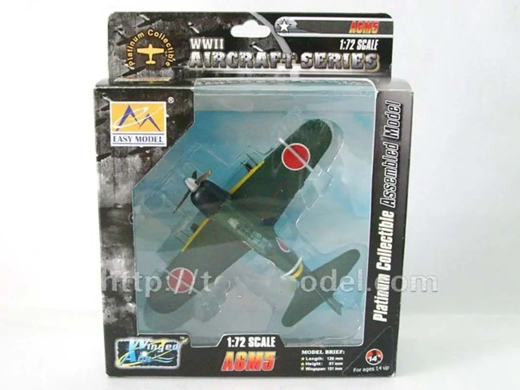 WW2 Mitsubishi A6M5c нулевой Цукуба классические военные самолет не литья под давлением