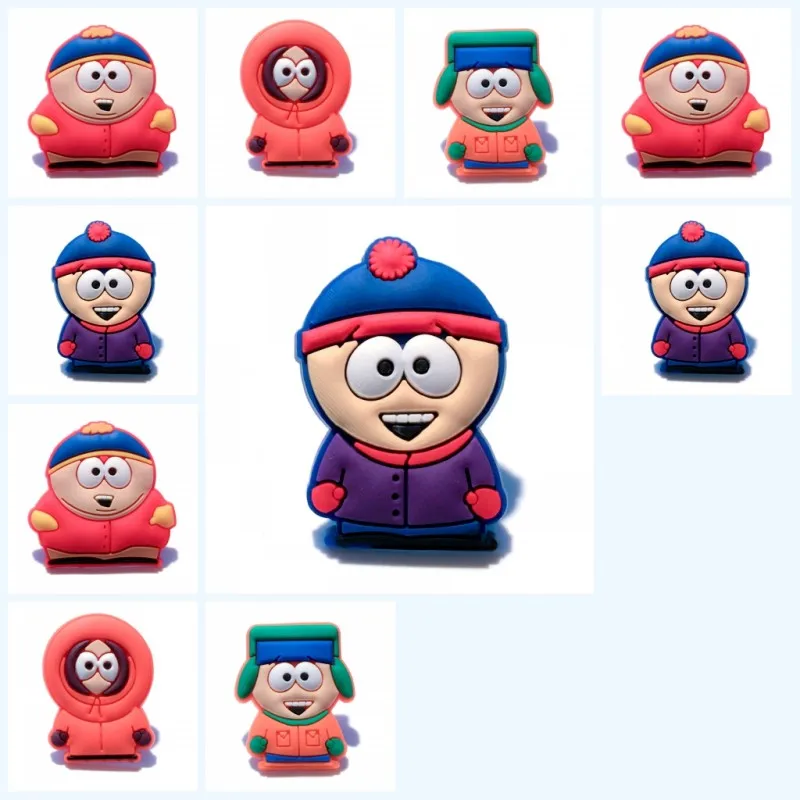 117B 10 шт./лот, аксессуары для обуви из ПВХ, tsum, tsum, Тролли, Уличная обувь кунжута, очаровательные туфли с зажимом для обуви, croc, подвески jibz для детей, вечерние, маленький подарок - Цвет: 117B