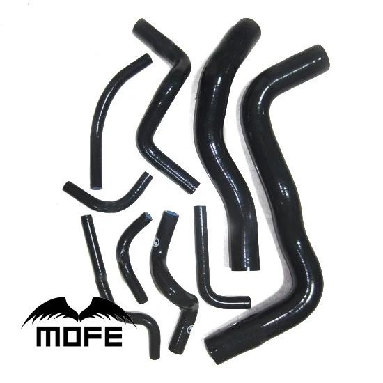 MOFE 9 шт силиконовый нагреватель охлаждающей жидкости шланг комплект для Mitsubishi