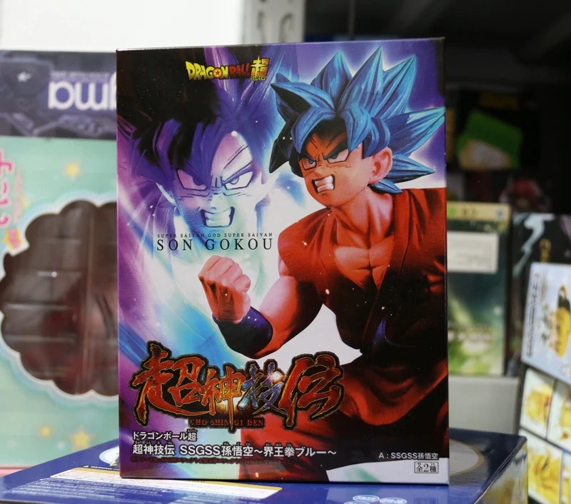 Новый комикс Аниме Драконий жемчуг супер Чо синяя фигурка и эффект 18 см|dragon ball