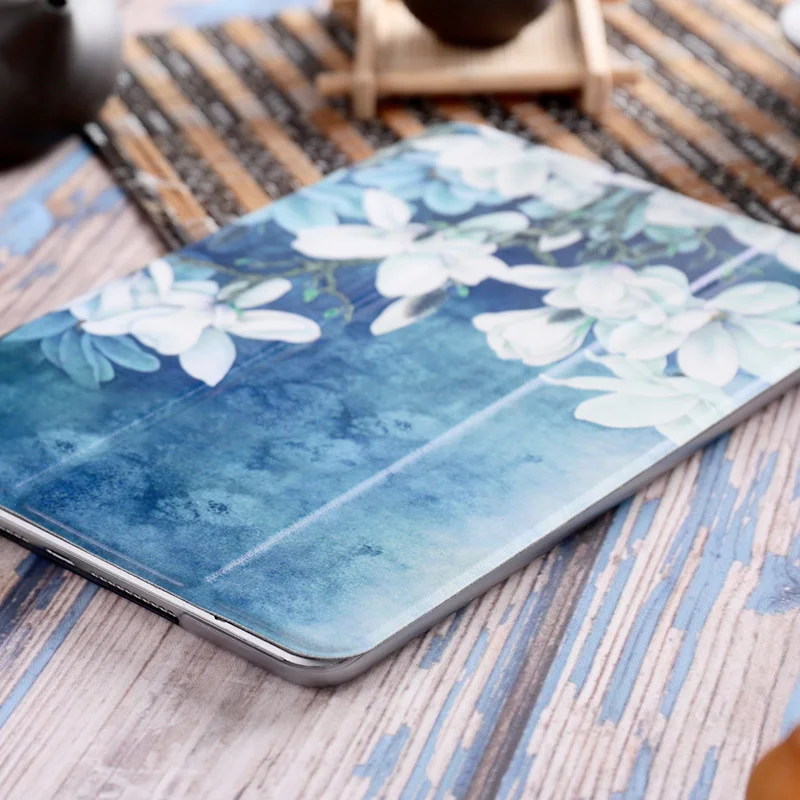 Умный чехол магнолии для iPad Pro 9 7 10 5 11 2 &quot12 9&quot 2020 чехол-книжка планшета ipad Air Mini2 3 4
