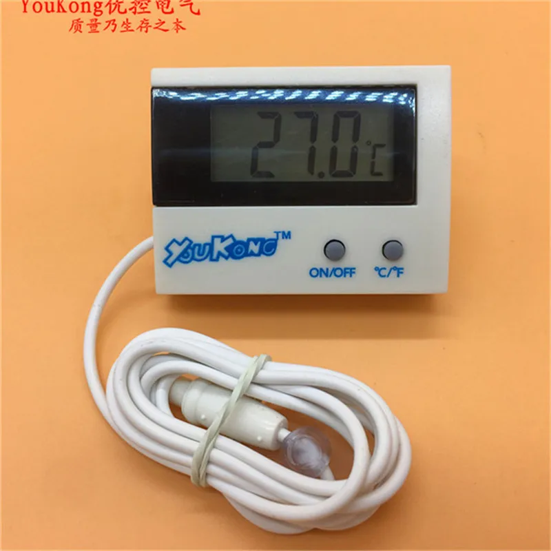 Новый Чак цифровой холодильник/комнатный термометр внутри и снаружи Двойной