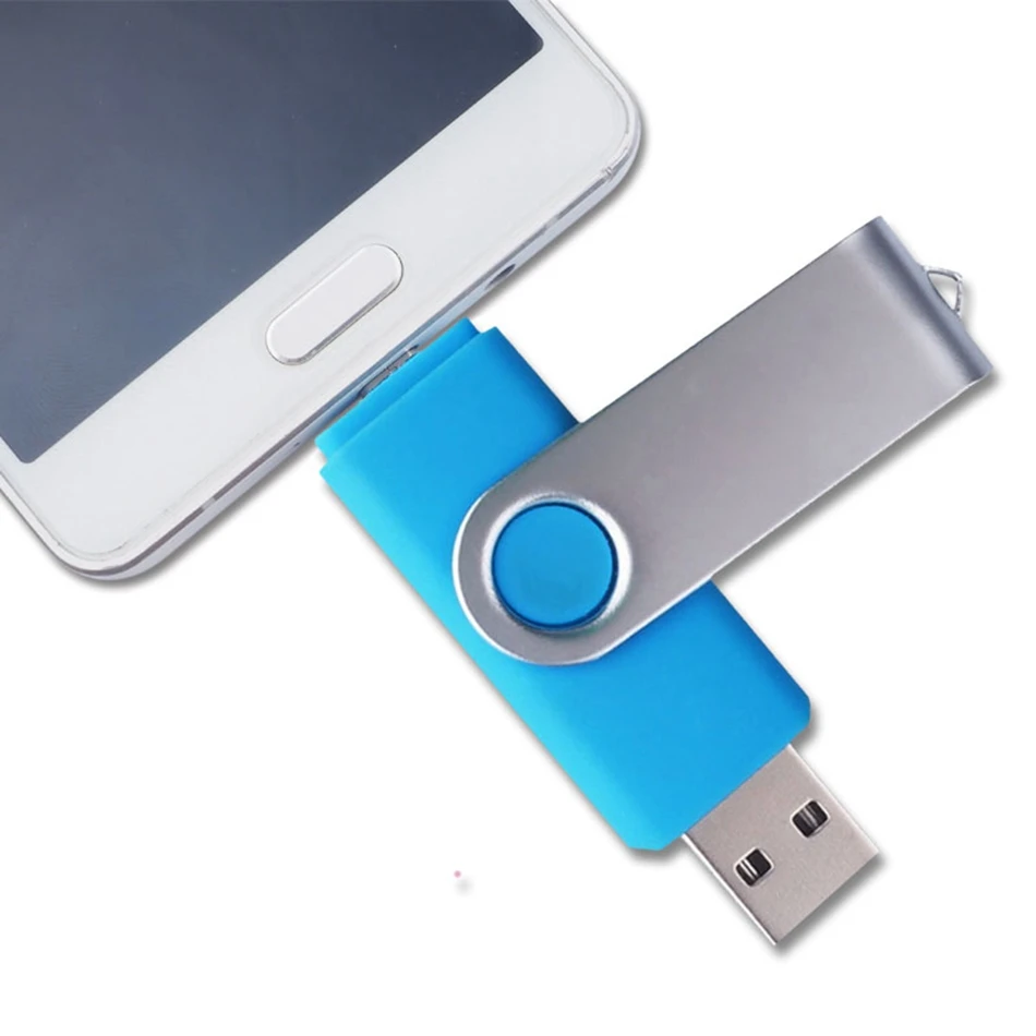 Двойной функциональный OTG Usb флеш накопитель 128 ГБ 64 32 4 8 16 usb флешка диск 2 0