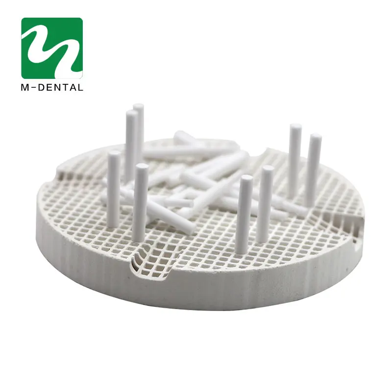 

2 шт./упак. Dental Lab Honeycomb обжимные лотки с 20 циркониевые шпильки Dental Lab Equipment Бесплатная доставка