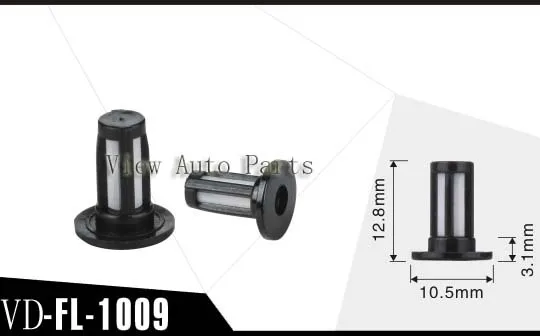 30 шт. высококачественный топливный инжектор микро Корзина Фильтр для ремонта