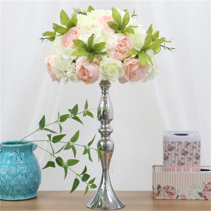 тычинки для цветов На заказ 40 см искусственная Роза украшение стола цветок шар