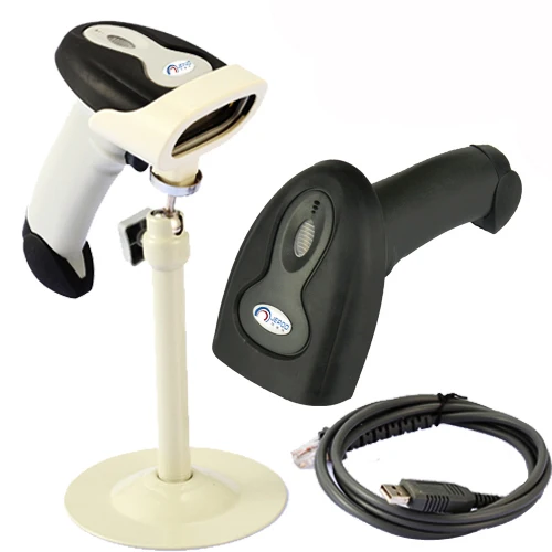 JP-H1AT автоматический ручной сканер лазерный штрих-кода с базовым usb-кабелем