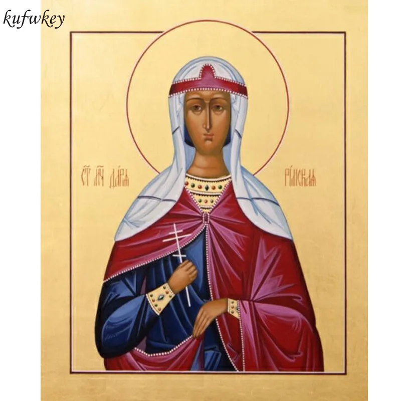 Рукоделие набор для 3D вышивки стразами своими руками религиозная живопись