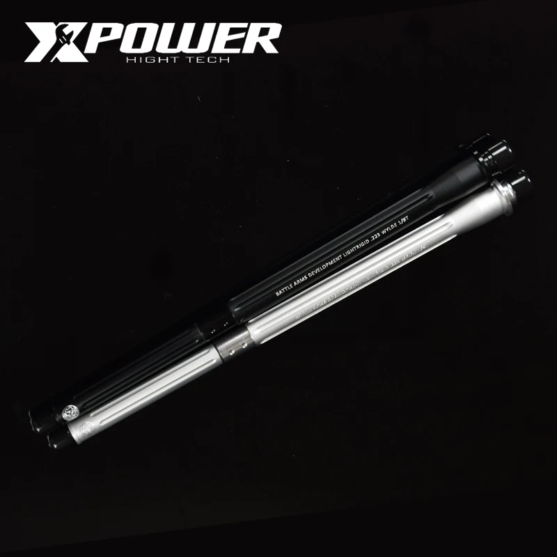 XPOWER металлическая внешняя трубка для переключателя скоростей ствол трубы M4 BD556 гель Blaster 7,5/10,5/14,5