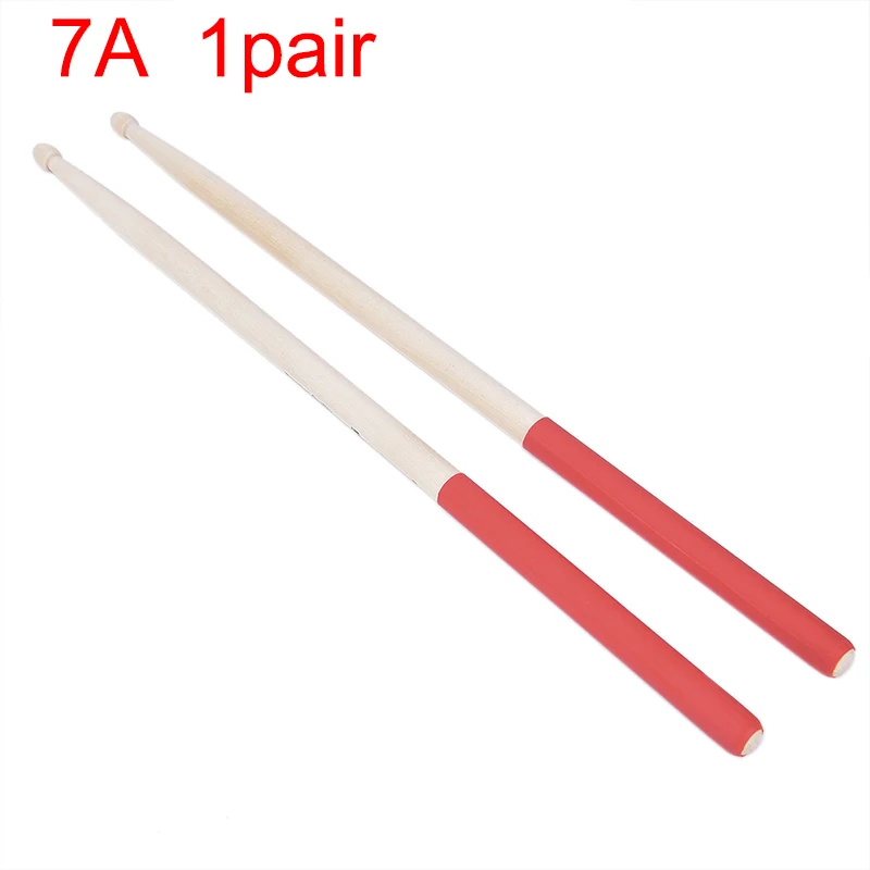 Профессиональные деревянные барабанные палочки 7A аксессуары различных цветов