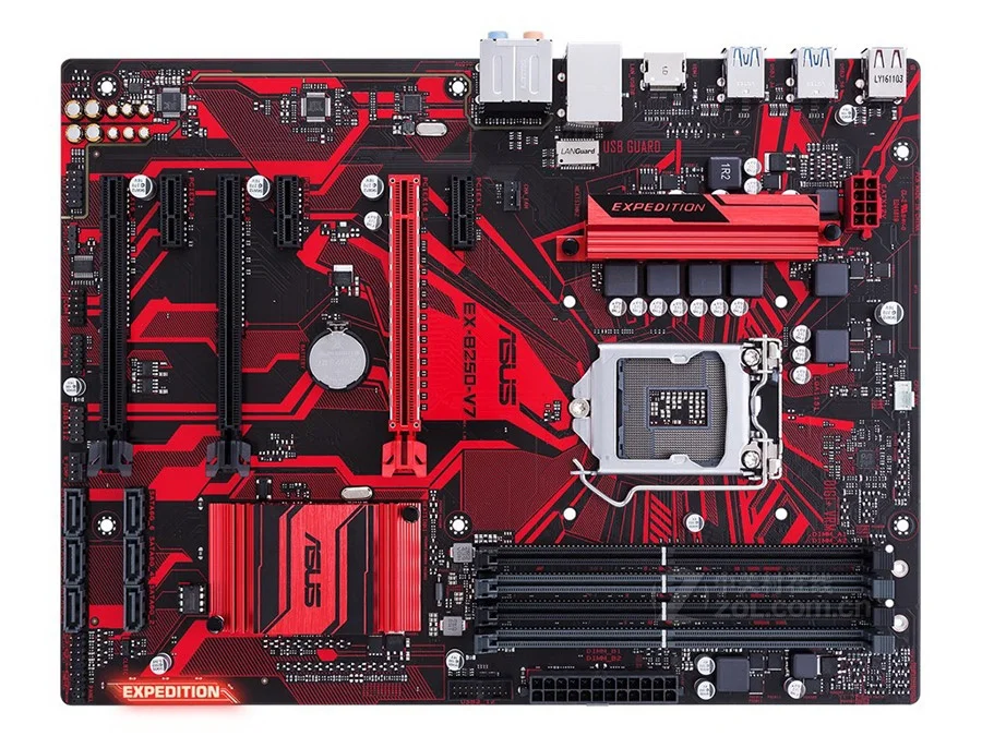 Оригинальная материнская плата для ASUS EX-B250-V7 LGA 1151 DDR4 mining game USB2.0 USB3.0 64GB B250 настольная материнская плата