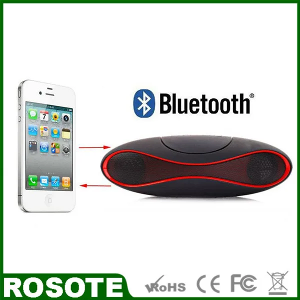 Free Shipping 2015 New Hi-Fi rechargeable portable speaker with built-in mic mini abramtek Rugby bluetooth | Электроника