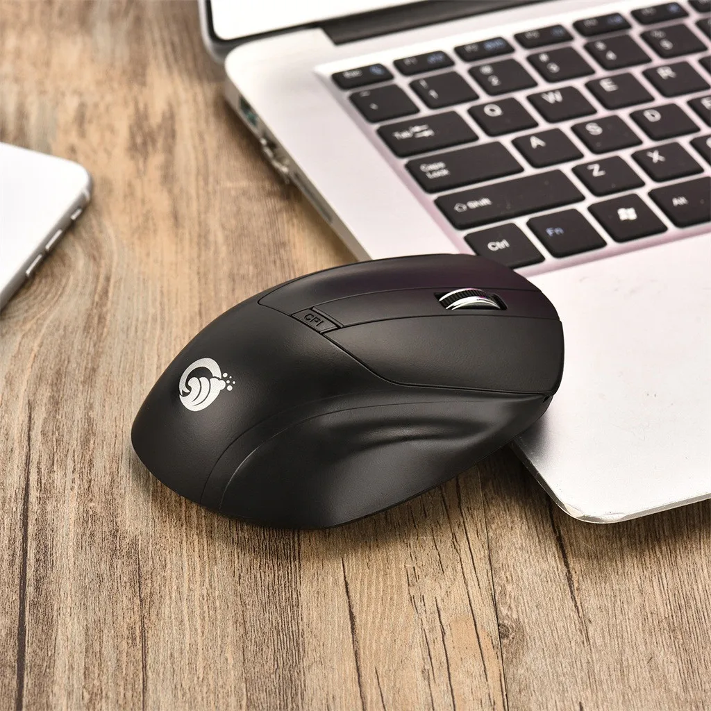 Носимые устройства GINWFEIY W11 2,4 ГГц USB Беспроводная беззвучная мышь Эргономичный дизайн оптическая беззвучная мышка дропшиппинг