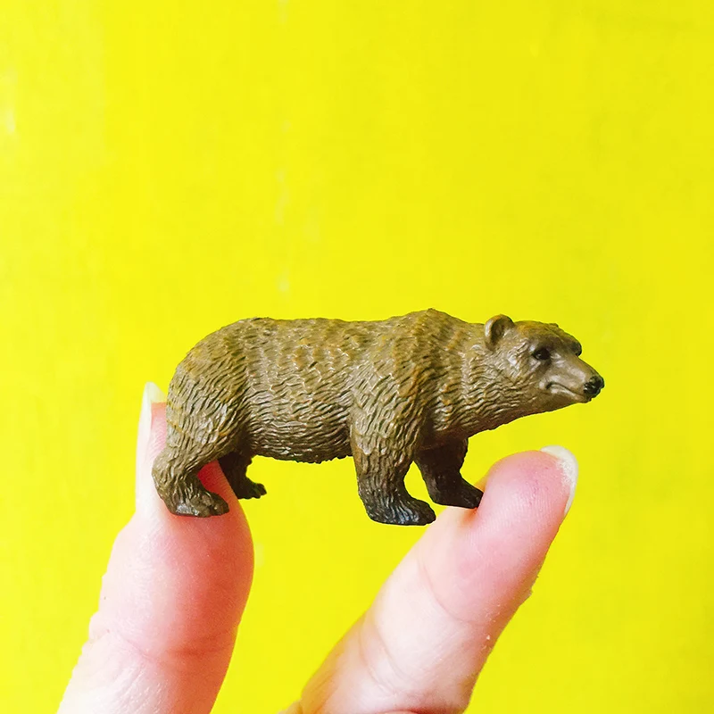 Распродажа ~ 1 шт. коричневый медведь/Сказочный Садовый Гном/мох Декор