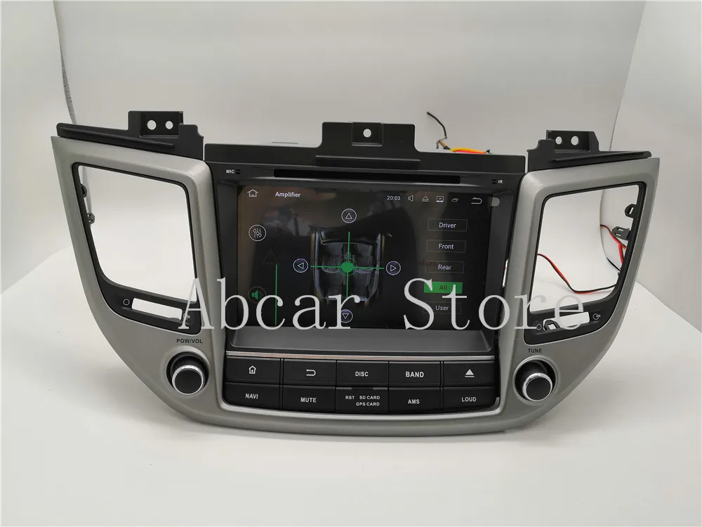 8 дюймов Android 7,1 автомобильный dvd-плеер gps навигация для HYUNDAI Tucson IX35 стерео радио 2 Гб ram 16 Гб rom авто