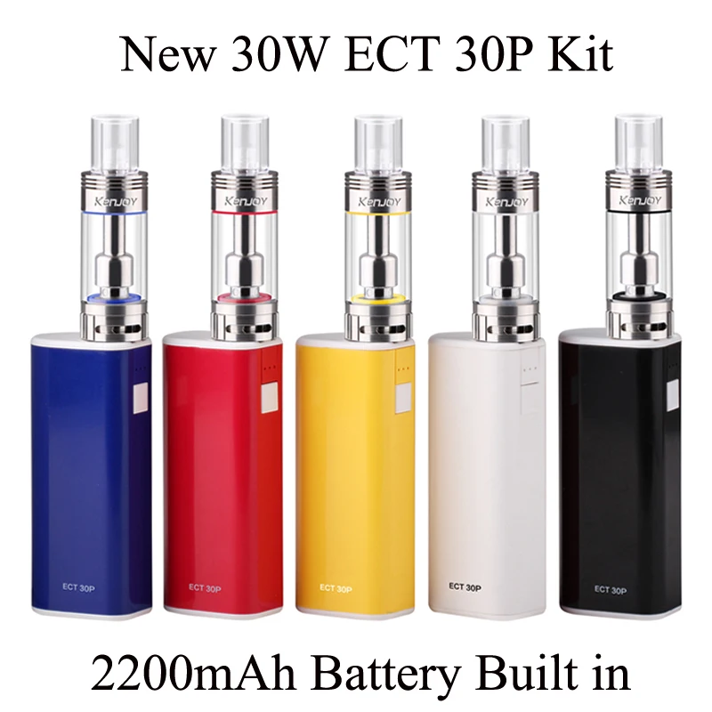Electronic Cigarette Kit New ECT eT 30P E-Cigarette Vape Mod E Hookah 30W Box Ego Pen Vaporizer Vot Mini Atomizer X3000 | Электроника