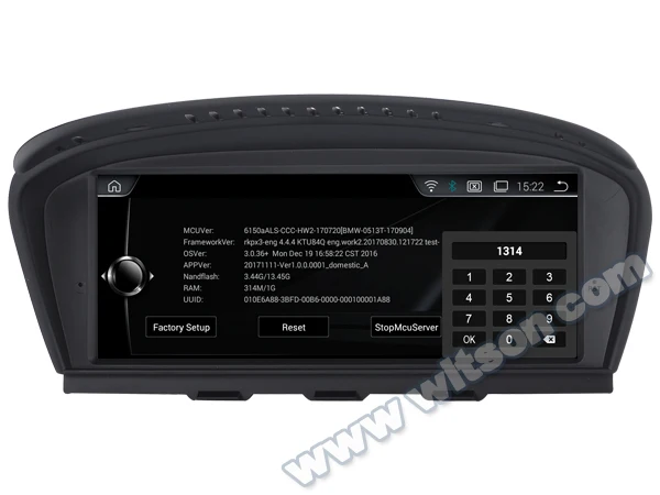 WITSON 8 ''IPS сенсорный экран Android 9 0 автомобильный dvd плеер для BMW 5 серии E60 E61 E63 E64 3