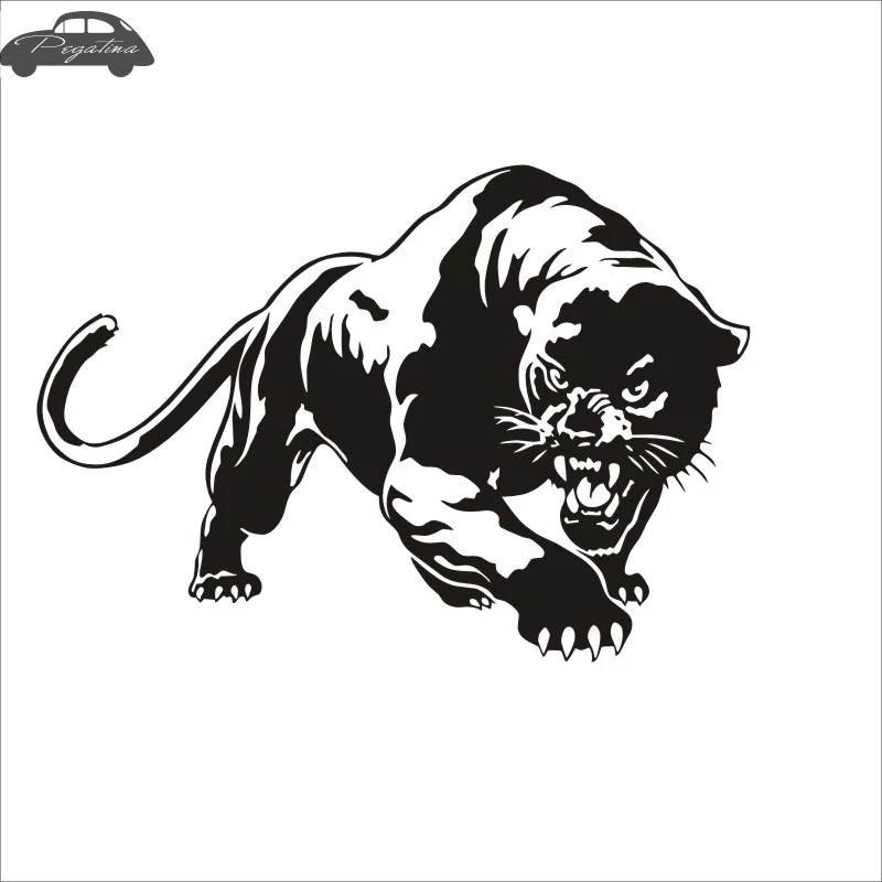 Стикер jaguars наклейка с изображением Льва автомобиля плакаты виниловые наклейки