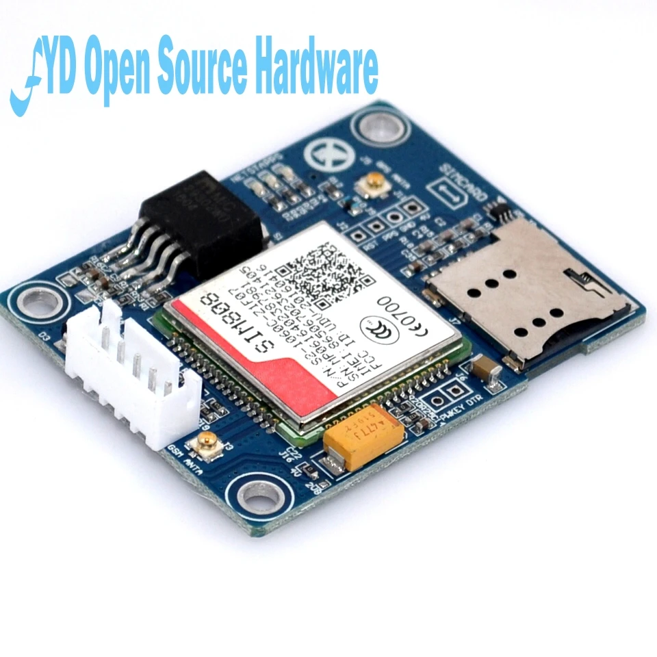 Макетная плата mini type SIM808 вместо модуля SIM908 GSM GPRS GPS IPX SMA с антенной для Raspberry