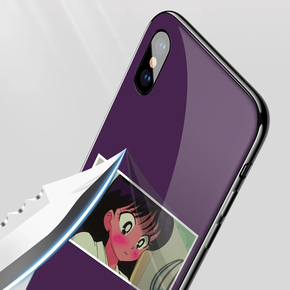 Lavaza Anime puzzle Tempered Glass Soft Cover for iPhone 6 6S 7 8 Plus 5 5S SE XR X XS 11 Pro MAX Case | Мобильные телефоны и