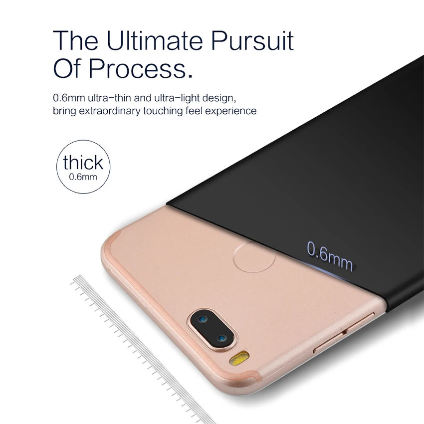 TCICPC для Xiaomi mi A1 5X чехол силиконовый роскошный тонкий мягкий матовый ТПУ защитный чехол для Xiaomi mi A1 mi A1 mi 5X чехол s
