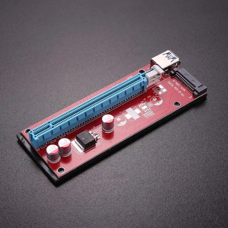 30 см Высокое качество супер скорость PCI-E Express питание Riser Card USB 3,0 удлинитель Кабель 1x до 16x PCI-E слот для BTC машины