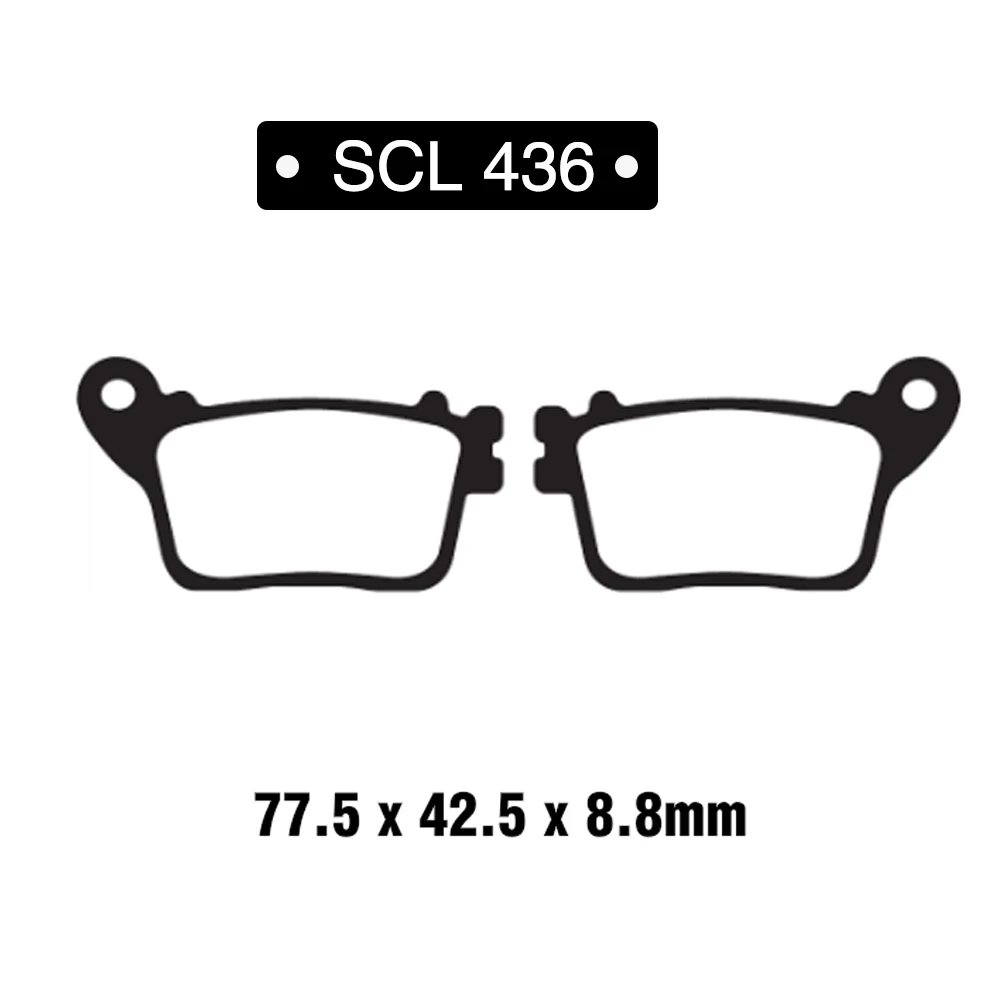 Задние тормозные колодки для мотоциклов Alconstar 1 пара Suzuki GSXR600 GSXR750 GSXR1000 фонарь