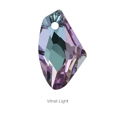 Vitrail Ligh Стеклянные стразы Ax, подвески, ожерелье для женщин, кристаллы, блестящие стразы, украшения, ювелирные изделия для одежды, свитера, ожерелья s Pend - Цвет: Vitrail Ligh