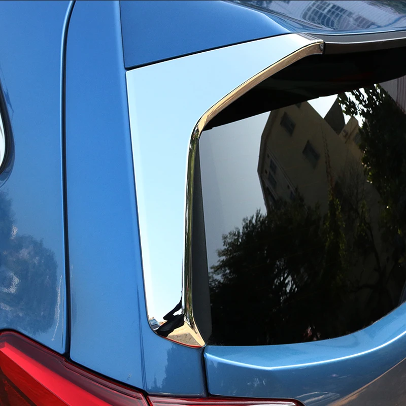 Exterior Accessories Rear Window Side Sill Cover Trim ABS Chrome 2pcs For Subaru Forester 2019 | Автомобили и мотоциклы