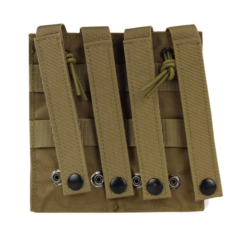 Открытый тактический MOLLE двойной открытый Топ Mag мешок M4/M16 подсумок страйкбол военная Униформа Пейнтбол Снаряжение Открытый