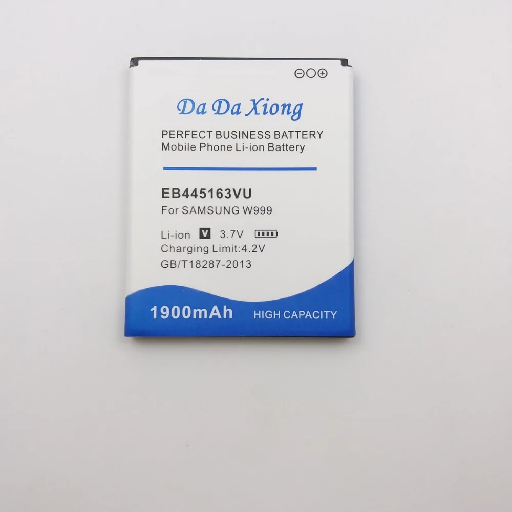 1900mAh EB445163VU батарея для сотового телефона Samsung GT-S7530 GT-S7530E Omnia M GT-S7530L | Мобильные