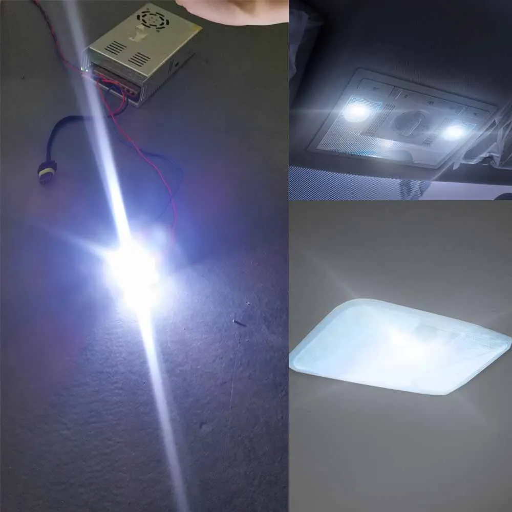 

CROSSFOX 2x LED Festoon 31mm 36mm 39mm 42mm C5W LED Bulb Car Dome Styling Reading Light Interior Lamp 12V 6000K Cold White