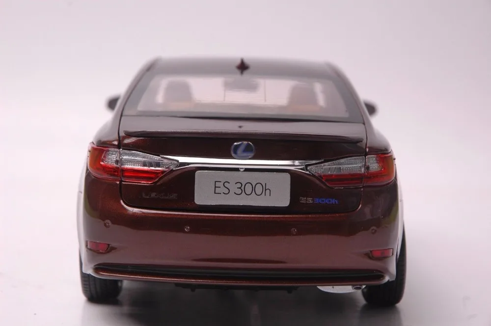 1:18 литье под давлением модель для Lexus ES 300h Янтарный седан Игрушечная машина из сплава миниатюрная коллекция подарок ES300h ES300 Toyota