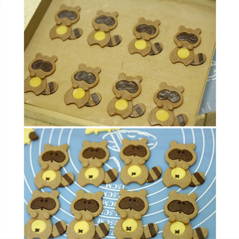 3 шт./2 шт. стильная футболка с изображением персонажей видеоигр Животные печенья