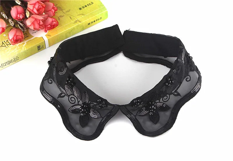 Модная оригинальная Ретро Съемная женская рубашка с фальш воротником