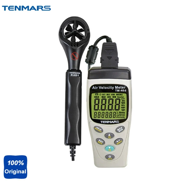 

TM-404 Portable Multifunction Temperature Tester,Humidity Meter,Air Speed Meter,Absolute Pressure Meter