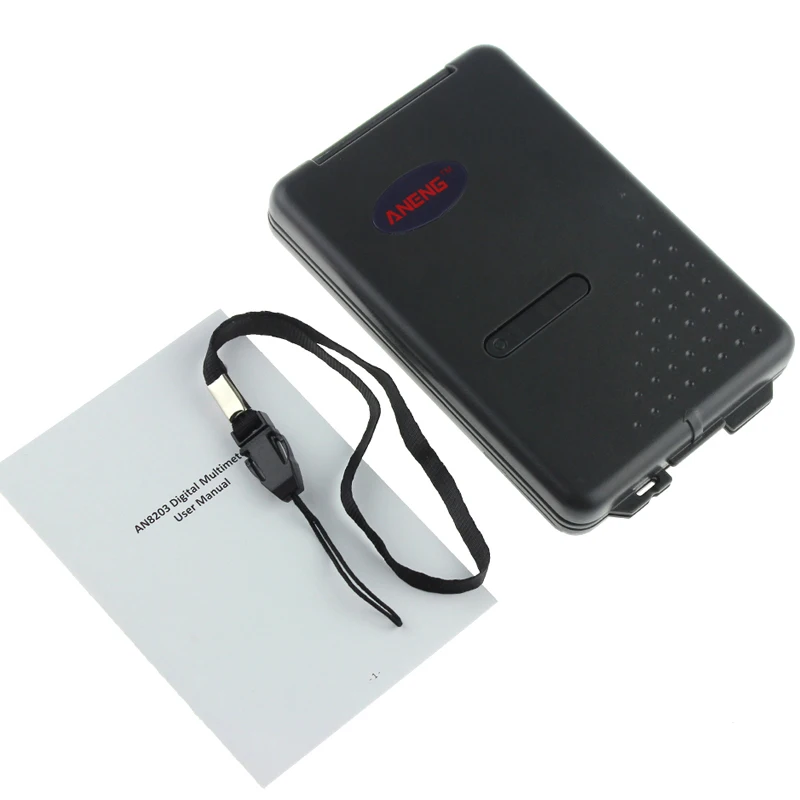 ANENG AN8203 4000 отсчетов истинный RMS мини цифровой мультиметр AC Напряжение Ток Тестер мультиметр Амперметр измеритель емкости