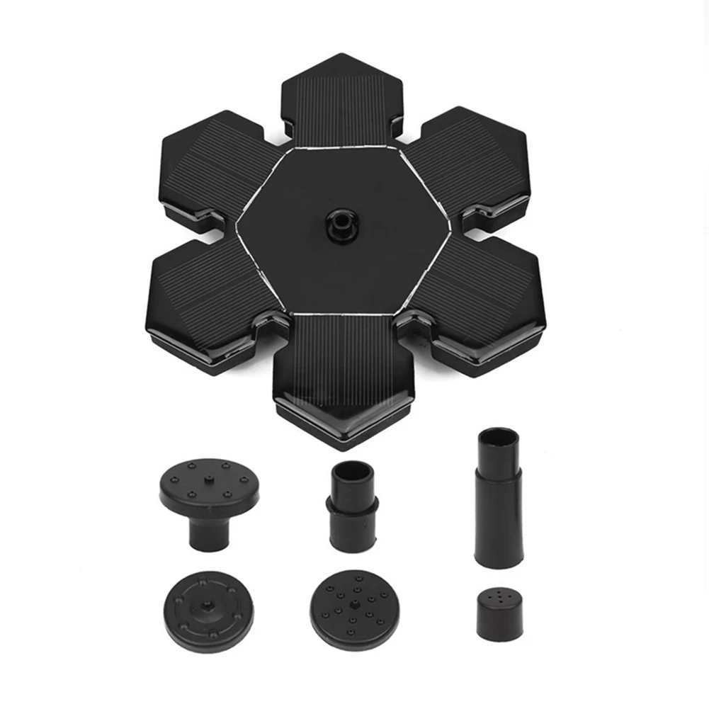 Солнечный фонтан воды мощность Садовый пруд Декор плавающий отдельно стоящий