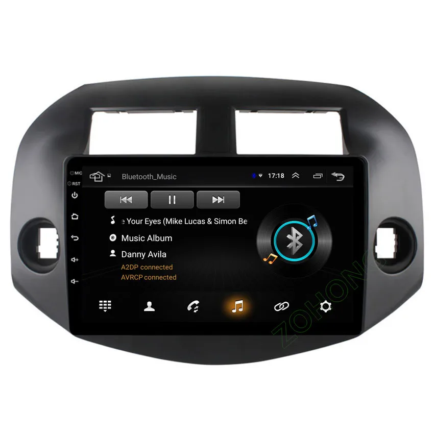 10,2 дюймов DSP 4G 2,5G Android автомобильный мультимедийный плеер для Toyota RAV4 Rav 4 Авторадио автомобильный gps навигатор стерео радио 2din без DVD