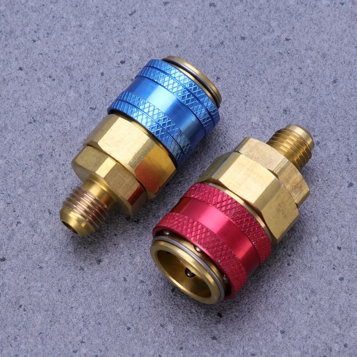 1 пара автомобильный быстроразъемный соединитель Freon R134A латунные адаптеры