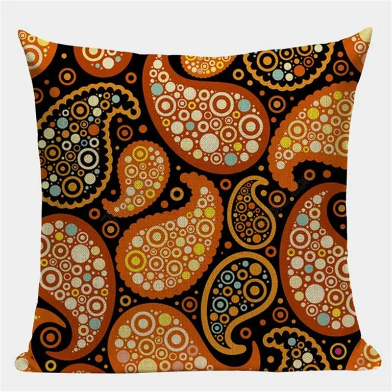 Наволочка в богемном стиле наволочка для подушки льняная стула с принтом размер