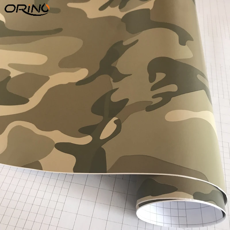 50X150/200/300/500CM Self Adhesive Desert Car Sticker Camouflage Vinyl Film Wrap Motorcycle Scooter Decal With Air Release | Автомобили и