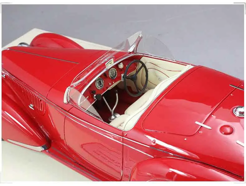 1:18 высокая имитация TSM Alfa Romeo 8C 2900B Классический гоночный автомобиль полимерная модель автомобиля подарок