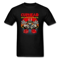 cuphead buddy t shirt cotton tops t shirt for men normal tshirts custom crewneck tee shirt wholesale buyer tops game 2018