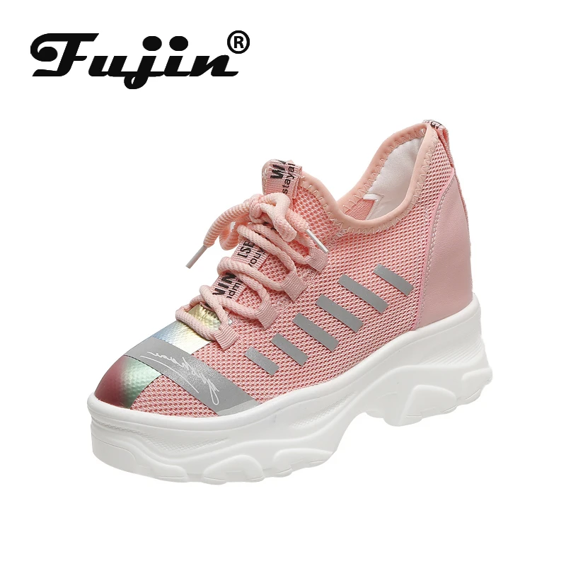 Fujin/повседневная обувь Прямая поставка Женская Сезон весна Модель 2020 года Обувь