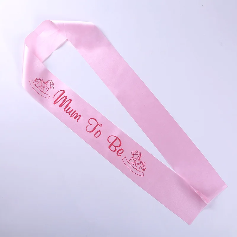 Baby Shower вечерние пояса бабушка добавить атласный пояс декорации с лентой на поясе