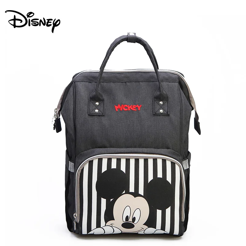 Модные вместительные сумки из ткани Оксфорд Disney с интерфейсом USB сумка для