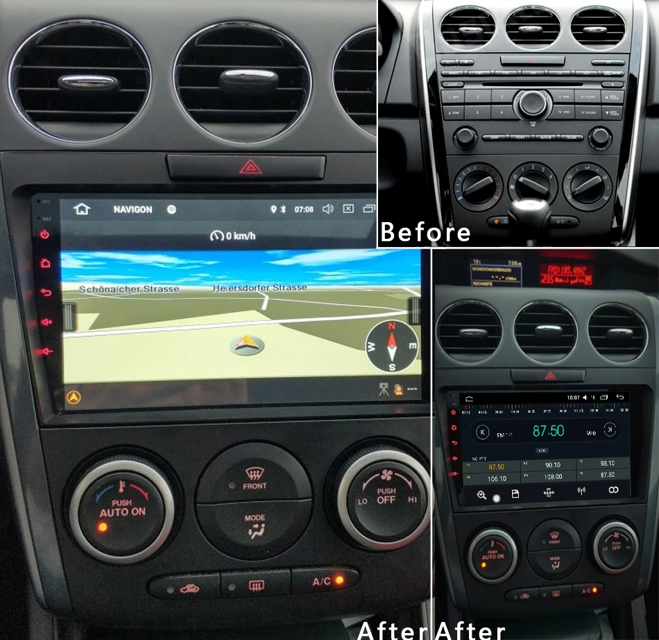 Idoing 2.5D ips экран Автомобильный Android 9,0 радио Vedio мультимедийный плеер для Mazda CX-7 CX 7 CX7 4G+ 64G gps навигация Нет 2 din DVD