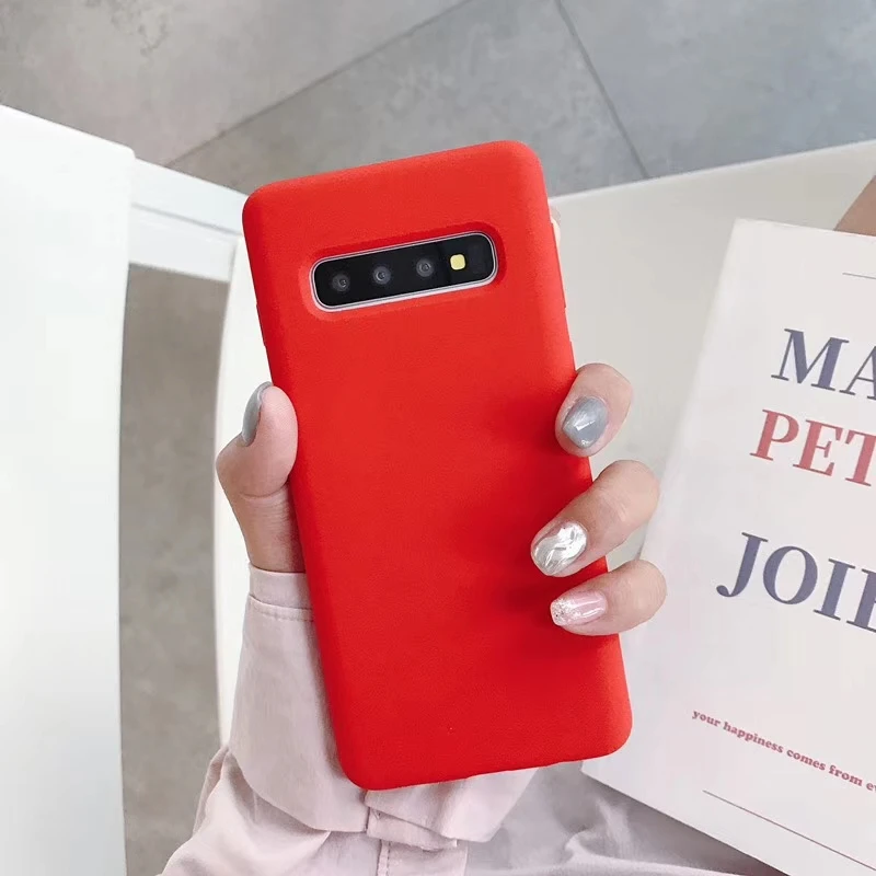Хит, чехол для samsung Galaxy S10 Plus S10e, чехол из жидкого силикона, мягкий чехол для телефона samsung S10